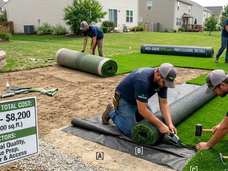 How Much Does It Cost To Have Fake Grass Laid?
