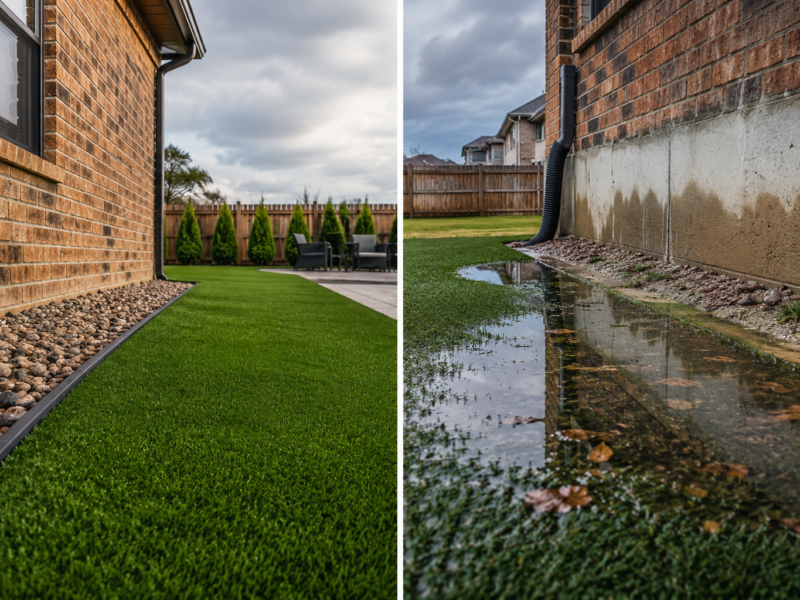 Can Artificial Grass Cause Water Damage to Your Home? What You Need to Know Before It’s Too Late