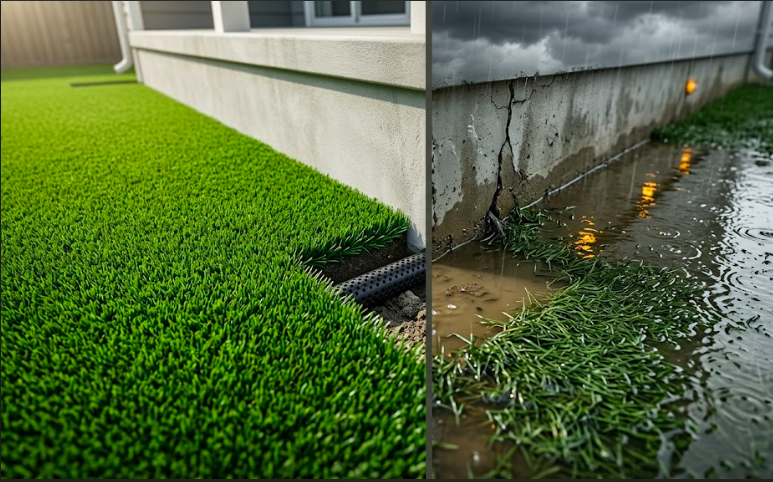 Why Your Artificial Grass Could Be Quielty Flooding Your Home
